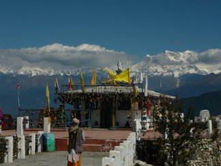 Kartik Swami Temple, 3038 meters