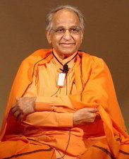Swami Veda seated