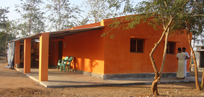 ashram building