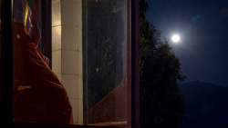 Full Moon at SRSG during HOLI