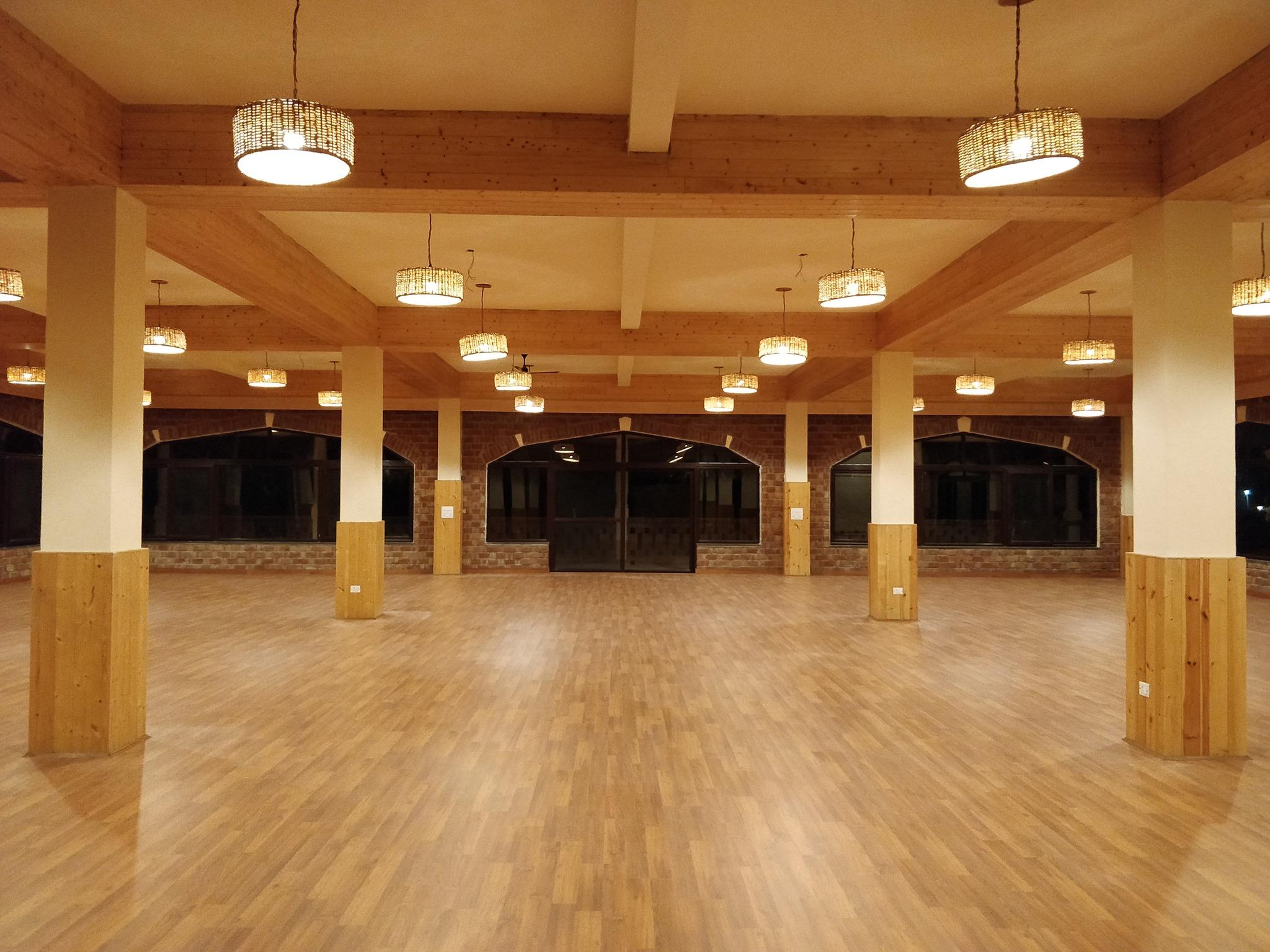 The “New Meditation Hall” is almost complete!
