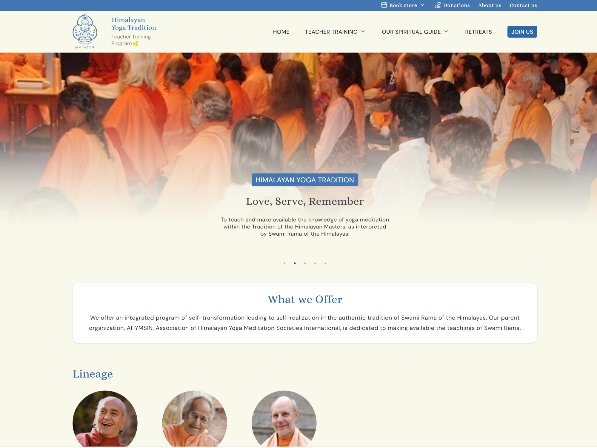 New HYT-TTP Website and online student/mentor platform 3 TTP new site 1