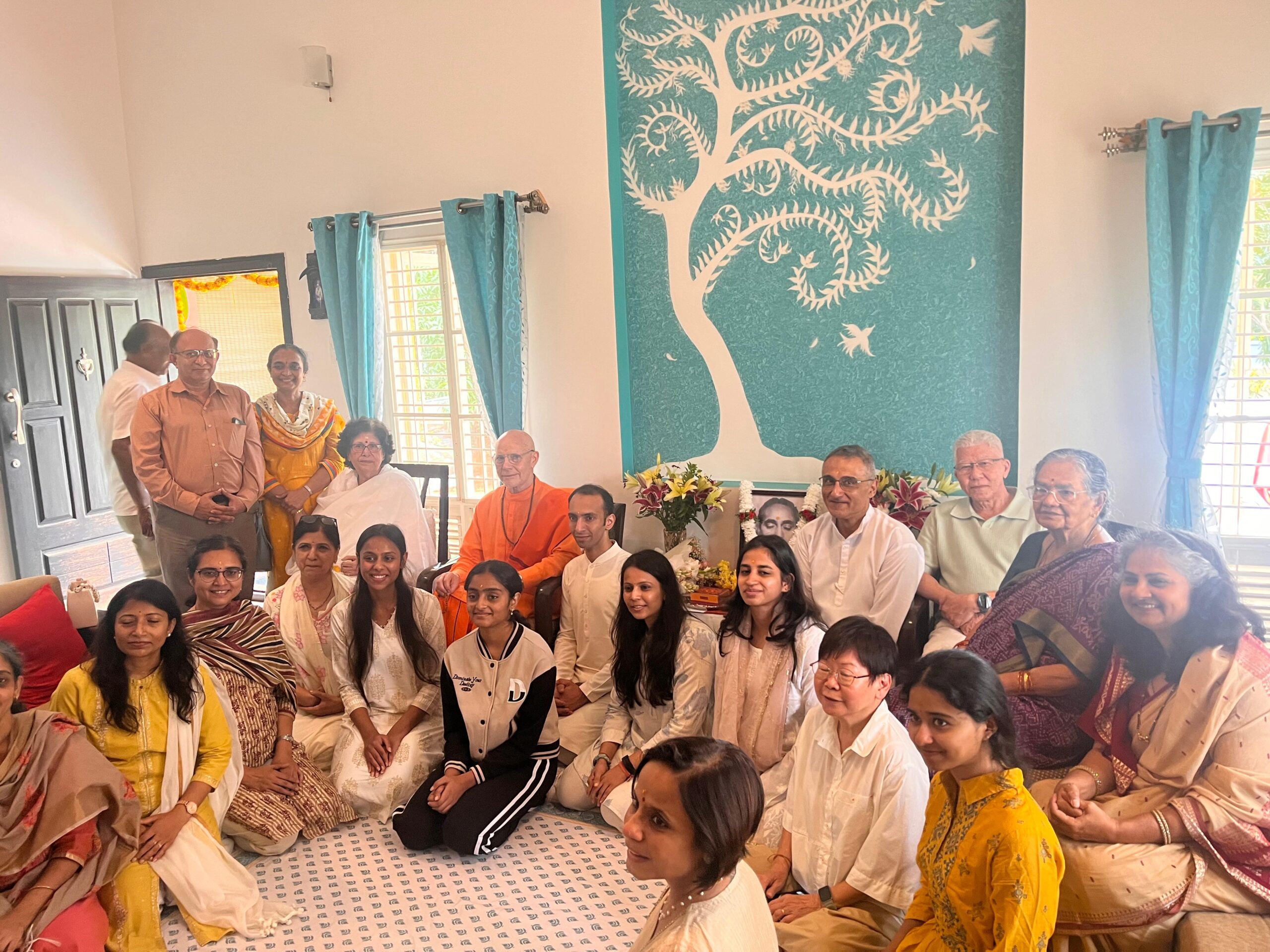Satsang-in-Bengaluru-with-Swami-Ritavan