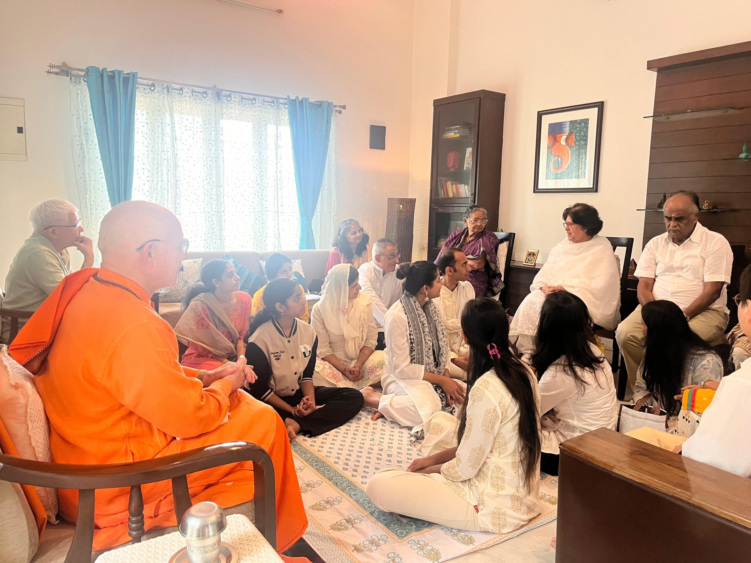 Satsang-in-Bengaluru-with-Swami-Ritavan